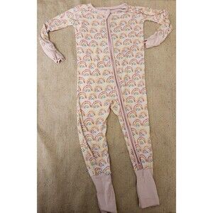 Little sleepies rainbow zippy size 6-12M play condition